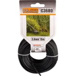 Fir rezerva cositoare, trimmer, cu dinti, 3 mm x 15 m, Richmann Exclusive GartenVIP DiyLine