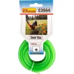 Fir rezerva cositoare, trimmer, tip stea, 3 mm x 15 m, Richmann  GartenVIP DiyLine