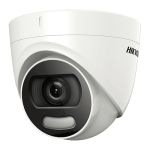 ColorVU - Camera AnalogHD 2MP'lentila 2.8mm'Lumina alba 20 m - HIKVISION DS-2CE72DFT-F28 SafetyGuard Surveillance
