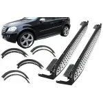 Kit Prelungiri Extensii Aripi cu Praguri Trepte Laterale Mercedes M-Class ML W164 (2005-2011) Performance AutoTuning