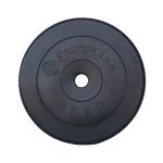 Greutate PVC 10kg/31mm Sportmann - negru FitLine Training