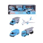 MAJORETTE SET 4 VEHICULE METALICE DE TRANSPORT MAERSK SuperHeroes ToysZone