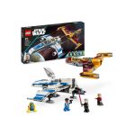 LEGO E-Wing al Noii Republici vs Starfighter-ul lui Shin Hati Quality Brand