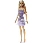 PAPUSA BARBIE TINUTE STRALUCITOARE BLONDA CU ROCHITA MOV SuperHeroes ToysZone