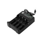 Incarcator Acumulatori 4.2V Li-Ion 18650 cu 4 Porturi la USB Cod: BH-042100-04U Automotive TrustedCars