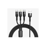 Cablu 3in1 USB 3.4A PREMIUM  Quick charge  Cod: C55 Automotive TrustedCars