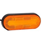 Lampa gabarit 124x51, LED, galbena, 12-36V, Fristom Cod: FT-070-Z Automotive TrustedCars