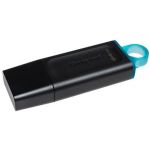 Memorie USB Kingston DataTraveler Exodia Black + Teal, 64GB USB3.2 Gen 1 Automotive TrustedCars