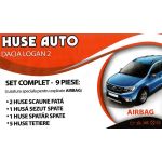 Huse scaun Dacia Logan II cusatura speciala AIRBAG ( BOR ) Automotive TrustedCars
