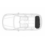 Covor portbagaj tavita Hyundai Grand Santa Fe (DM) varianta 7 locuri 2013-2019 COD: PB 6223 PBA2 Automotive TrustedCars