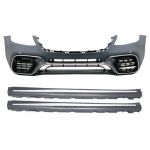 Bara Fata cu Praguri Laterale Mercedes S-Class W222 Facelift Varianta Lunga (2017-up) S63 Design Performance AutoTuning