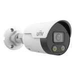 Camera IP 4MP, Lumina alba si Smart IR 30M, lentila 2.8mm, Audio bidirectional, IP67, PoE - UNV IPC2124LE-ADF28KMC-WL SafetyGuard Surveillance