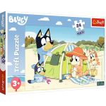 PUZZLE TREFL 24 MAXI BLUEY ZIUA CEA BUNA SuperHeroes ToysZone