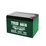 Acumulator AGM VRLA 12V 15A Deep Cycle 151mm x 98mm x h 95mm pentru vehicule electrice M5 TED Battery Expert Holland TED003775 (4) SafetyGuard Surveillance