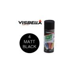 Spray vopsea Visbella Negru Lucios 400ml Cod: 39 Automotive TrustedCars