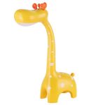Lampa de birou, Jumi, model girafa, lumina LED reglabila, galben, 10x25x40 cm GartenVIP DiyLine
