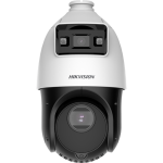 Camera de supraveghere  IP PTZ, TandemVu, DarkFighter si ColorVu,  4MP, lentila 2.8mm si 4.8~120mm, WL 30m, IR 100m, Audio, Alarma - HIKVISION DS-2SE4C425MWG-E14F0 SafetyGuard Surveillance