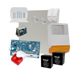 Kit alarma la efractie DSC NEO cu sirena exterioara KIT2016EXT-BS1 SafetyGuard Surveillance