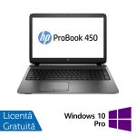 Laptop Refurbished HP ProBook 450 G2, Intel Core i5-4200M 2.50GHz, 8GB DDR3, 256GB SSD, 15.6 Inch HD, Webcam + Windows 10 Pro NewTechnology Media