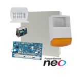 Kit alarma la efractie DSC NEO cu sirena exterioara KIT2016BS SafetyGuard Surveillance