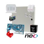Kit alarma la efractie DSC NEO cu sirena interioara KIT2016INT SafetyGuard Surveillance