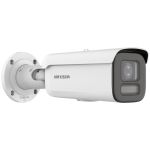 Cameră supraveghere IP Color Bullet 4 Megapixeli Lentila 2.8-12mm Lumină Albă 60m MicroSD Hikvision DS-2CD2647G2T-LZSC SafetyGuard Surveillance