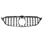 Grila Centrala Mercedes C-Class W205 S205 A205 C205 (2014-2018) GT-R Panamericana Design Negru Performance AutoTuning
