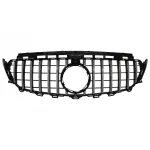 Grila Centrala Mercedes E-Class W213 S213 C238 A238 (2016-2019) GT-R Panamericana Design Negru Crom Cu Camera 360 Performance AutoTuning