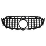 Grila Centrala Mercedes E-Class W213 S213 C238 A238 (2016-2019) GT-R Panamericana Design Negru Cu Camera 360 Performance AutoTuning