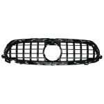 Grila Centrala Mercedes E-Class Facelift W213 S213 C238 A238 Sport Line (2020-Up) GT-R Panamericana Design Negru Performance AutoTuning
