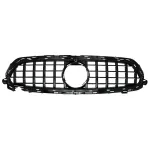 Grila Centrala Mercedes E-Class Facelift W213 S213 C238 A238 Sport Line (2020-Up) GT-R Panamericana Design Negru Performance AutoTuning
