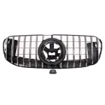 Grila Centrala Mercedes GLS SUV X167 (2019-2023) GTR Look Negru Crom Performance AutoTuning
