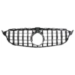 Grila Centrala Mercedes W205 Sedan S205 T-Modell A205 Cabriolet C205 Coupe Facelift (03.2018-2020) Negru Performance AutoTuning