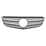 Grila Centrala Mercedes C-Class W204 S204 Limousine Station Wagon (2007-2014) Sport Argintiu Performance AutoTuning