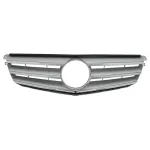 Grila Centrala Mercedes C-Class W204 S204 Limousine Station Wagon (2007-2014) Sport Argintiu Performance AutoTuning