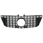 Grila centrala compatibila cu Mercedes ML W164 Facelift (07.2008-2011) Negru GTR Panamericana Design Performance AutoTuning