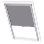 Jaluzea opacă tip rulou, gri, CK02 GartenMobel Dekor