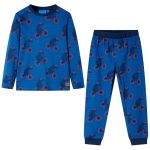 Pijamale de copii cu mâneci lungi petrol 116 GartenMobel Dekor