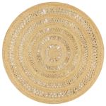 Covor manual din iută împletită, 150 cm GartenMobel Dekor