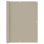 Paravan de balcon, bej, 120x300 cm, țesătură oxford GartenMobel Dekor