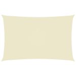 Pânză parasolar, crem, 3x6 m, țesătură oxford, dreptunghiular GartenMobel Dekor