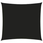 Parasolar, negru, 7x7 m, țesătură oxford, pătrat GartenMobel Dekor