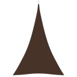 Parasolar, maro, 4x5x5 m, țesătură oxford, triunghiular GartenMobel Dekor