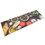 Covor de bucătărie lavabil Wine & Dinner, 60x180cm, catifea GartenMobel Dekor