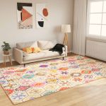 Covor lavabil, multicolor, 190x300 cm, anti-alunecare GartenMobel Dekor