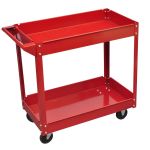 Cărucior pentru scule de atelier, 100 kg, roșu GartenMobel Dekor