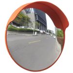 Oglindă de trafic convexă, portocaliu, 45 cm, plastic PC, de exterior GartenMobel Dekor