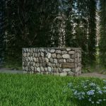 Coș gabion, 100 x 50 x 50 cm, oțel galvanizat GartenMobel Dekor