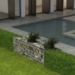 Coș gabion, 120 x 30 x 50 cm, oțel galvanizat GartenMobel Dekor