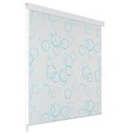Roletă perdea de duș 100x240 cm Model bule GartenMobel Dekor